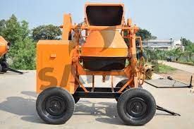 Winch Concrete Mixer